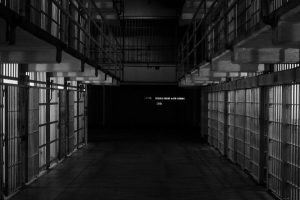 Blick in ein Gefängnis